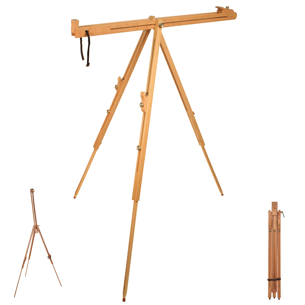 Tri-Pod-Künstler-Staffelei aus Holz Tri-Pod-Künstler-Staffelei aus Holz