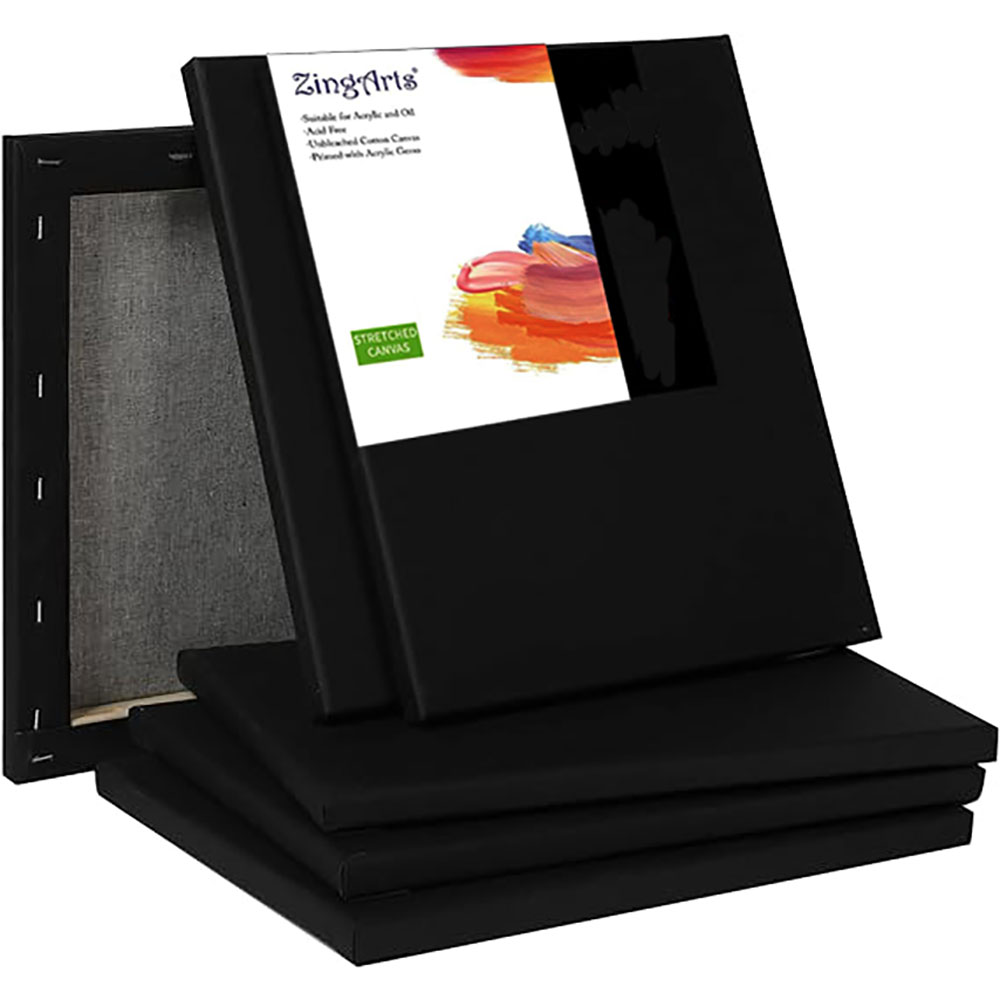 스트레치 블랙 캔버스